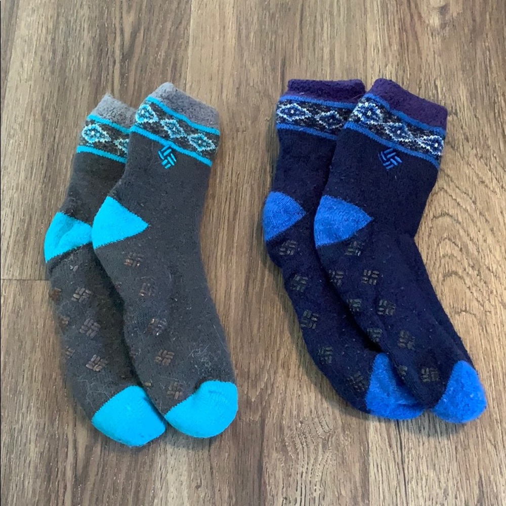 Women’s Columbia Fuzzy Socks, One Size